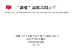 高效成就卓越人生