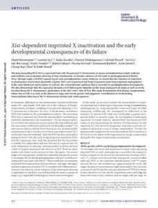 nsmb.3365-Xist-dependent imprinted X inactivation and the early developmental consequences of its failure