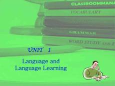 初中英语教学法Unit 1. Language and Language Learning