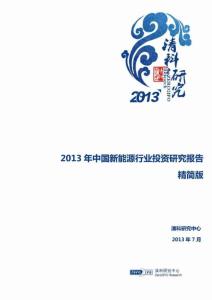 2017 年中国新能源行业投资研究报告（精简版） .doc