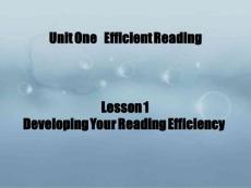 研究生英语阅读教程-基础级第二版课件及课后答案