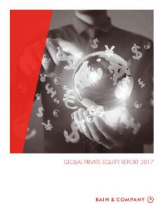Bain贝恩咨询：2017年全球私募股权投资报告 Global Private Equity Report 2017