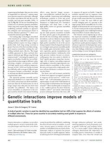 ng.3829-Genetic interactions improve models of quantitative traits