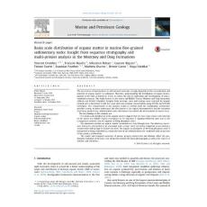 Basin scale distribution of organic matter in marine fine-grained sedimentary rocks_ Insight from sequence stratigraphy and multi-proxies analysis in the Montney and Doig Formations