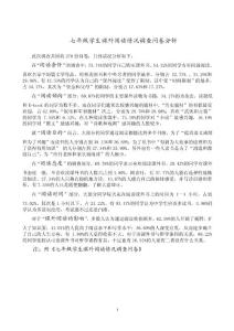 七年级课外阅读调查分析