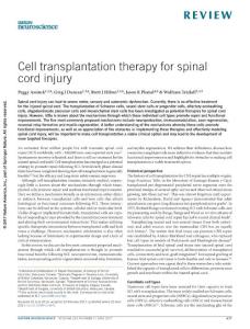 nn.4541-Cell transplantation therapy for spinal cord injury
