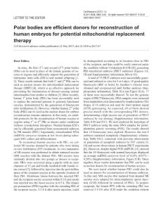 cr201767a-Polar bodies are efficient donors for reconstruction of human embryos for potential mitochondrial replacement therapy