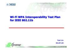 精品《WPA test plan》