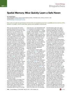 Current-Biology_2017_Spatial-Memory-Mice-Quickly-Learn-a-Safe-Haven