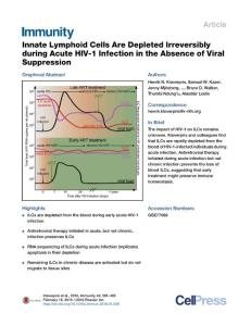Immunity_2016_Innate-Lymphoid-Cells-Are-Depleted-Irreversibly-during-Acute-HIV-1-Infection-in-the-Absence-of-Viral-Suppression