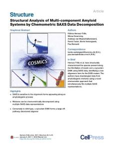 Structure_2017_Structural-Analysis-of-Multi-component-Amyloid-Systems-by-Chemometric-SAXS-Data-Decomposition