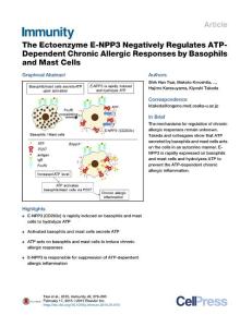 Immunity_2015_The-Ectoenzyme-E-NPP3-Negatively-Regulates-ATP-Dependent-Chronic-Allergic-Responses-by-Basophils-and-Mast-Cells