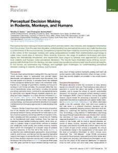 Neuron_2017_Perceptual-Decision-Making-in-Rodents-Monkeys-and-Humans
