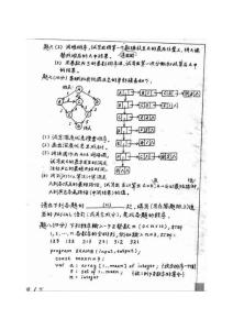 97 上海交通大學(xué)研究生入學(xué)考試數(shù)據(jù)結(jié)構(gòu)試卷-2