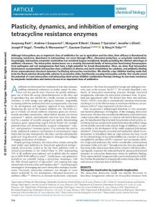 nchembio.2376-Plasticity, dynamics, and inhibition of emerging tetracycline resistance enzymes