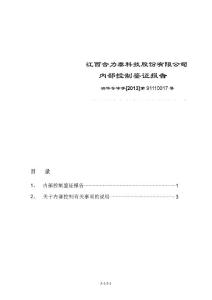 江西合力泰科技股份有限公司內部控制鑒證報告.pdf