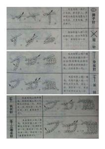钩针入门编织基础针法