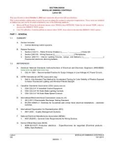 QS CSI 2004 Format.doc - Lutron Electronics Company
