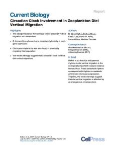 Current-Biology_2017_Circadian-Clock-Involvement-in-Zooplankton-Diel-Vertical-Migration