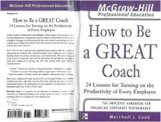 how to be a great coach