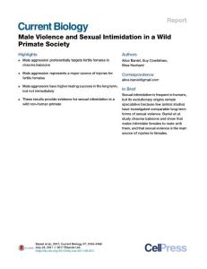 Current-Biology_2017_Male-Violence-and-Sexual-Intimidation-in-a-Wild-Primate-Society