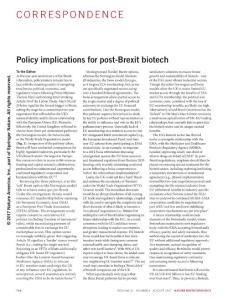 nbt.3930-Policy implications for post-Brexit biotech