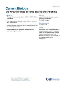 Current-Biology_2017_Old-Growth-Fishes-Become-Scarce-under-Fishing