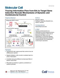 Molecular-Cell_2017_Tracing-Information-Flow-from-Erk-to-Target-Gene-Induction-Reveals-Mechanisms-of-Dynamic-and-Combinatorial-Control