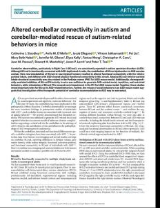 nature Neuroscience-2017-Altered cerebellar connectivity in autism and cerebellar-mediated rescue of autism-related behaviors in mice