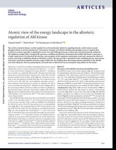 nsmb.3470-Atomic view of the energy landscape in the allosteric regulation of Abl kinase