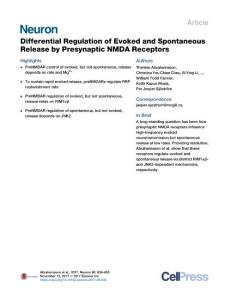 Differential-Regulation-of-Evoked-and-Spontaneous-Release-by-Presy_2017_Neur