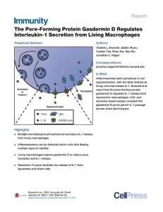 The-Pore-Forming-Protein-Gasdermin-D-Regulates-Interleukin-1-Secr_2018_Immun