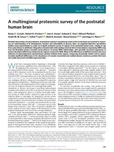 nn-2017-A multiregional proteomic survey of the postnatal human brain