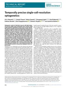 nn-2017-Temporally precise single-cell-resolution optogenetics