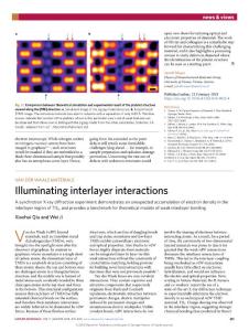 nmat2018-Illuminating interlayer interactions