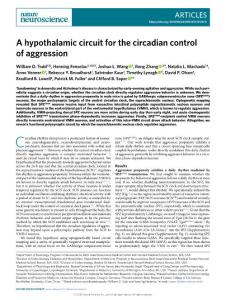 nn.2018-A hypothalamic circuit for the circadian control of aggression