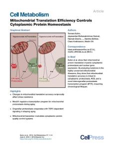 Mitochondrial-Translation-Efficiency-Controls-Cytoplasmic-P_2018_Cell-Metabo