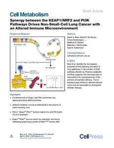 Synergy-between-the-KEAP1-NRF2-and-PI3K-Pathways-Drives-Non-Sma_2018_Cell-Me