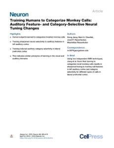 Training-Humans-to-Categorize-Monkey-Calls--Auditory-Feature--and-C_2018_Neu