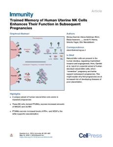 Trained-Memory-of-Human-Uterine-NK-Cells-Enhances-Their-Function-_2018_Immun