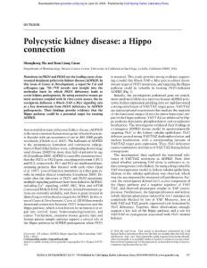 Genes Dev.-2018-Ma-737-9-Polycystic kidney disease a Hippo connection