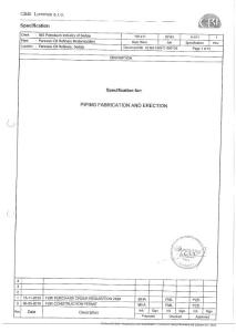 specification for_piping fabrication and erection
