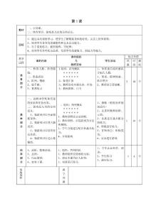 六年级体育课教案设计