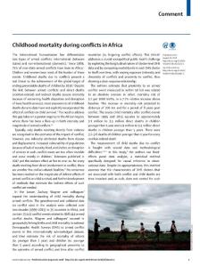 Childhood-mortality-during-conflicts-in-Africa_2018_The-Lancet