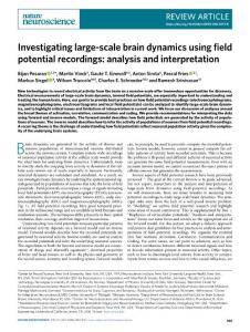 nn.2018-Investigating large-scale brain dynamics using field potential recordings- analysis and interpretation