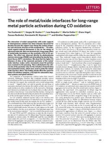 nmat.2018-The role of metal-oxide interfaces for long-range metal particle activation during CO oxidation