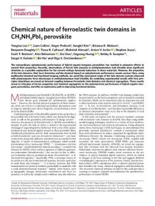 nmat.2018-Chemical nature of ferroelastic twin domains in CH3NH3PbI3 perovskite
