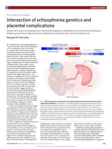 nm.2018-Intersection of schizophrenia genetics and placental complications