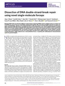 nsmb.2018-Dissection of DNA double-strand-break repair using novel single-molecule forceps
