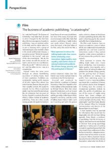 The-business-of-academic-publishing---a-catastrophe-_2018_The-Lancet